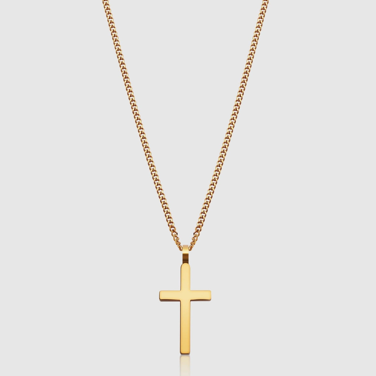 Classic Cross & Curb Chain