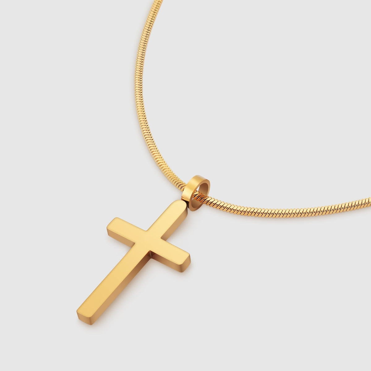 Classic Cross & Square Chain