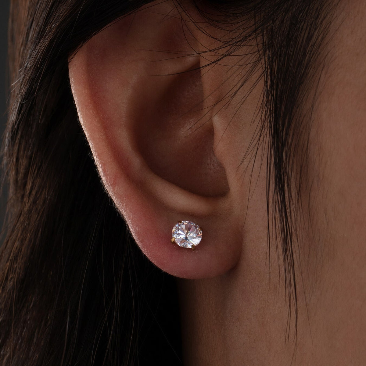 Classic Diamond Studs