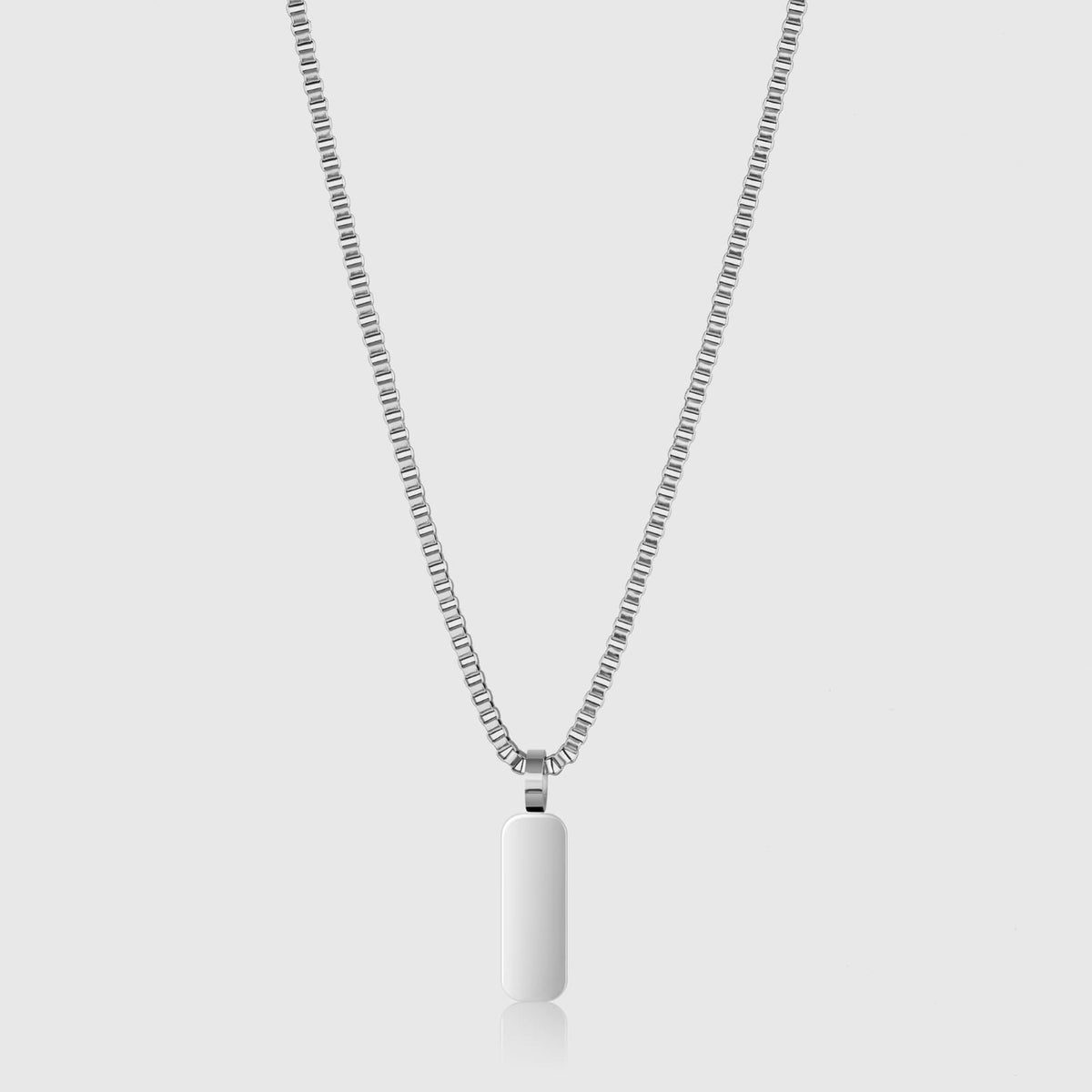 Minimal Pendant & Box Chain