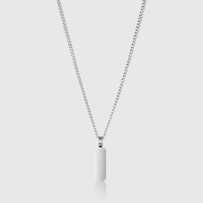 Minimal Pendant & Curb Chain