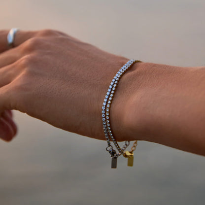 Minimal Tennis Bracelet